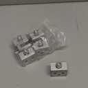 6 Pcs Roof Clamp for Standing Metal Roof Standing Seam Roof Clamp, Standing Seam Roof Clamps, Racking Bracket for Solar Panel Module Installation, Heat Cable and Snow Guard Attachment