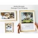 3 x 28-Pairs(56 Strips) Large Picture Hanging Strips Heavy Duty, Picture Hanging Kit, Hang Pictures on Wall Without Nails, No Hole Picture Hangers, Removable Adhesive Strips for Frame Hanging