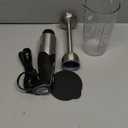 FRESKO Immersion Handheld Blender 500W with 700ml Beaker, 12-Speed & Turbo Mode Hand Blender Stick, 304 Stainless Steel Blades for Soup, Smoothie, Puree, Baby Food (Blender+Measuring Cup)