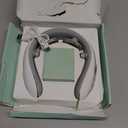 HANASCAR Neck Massager with Heat, Portable Electric Neck Massager for Pain Relief Deep Tissue, 10 Modes&16 Levels, 130g UltraLight Wear, Relax Gift for Her/Him/Friend/Dad/Mom