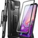 SUPCASE for Samsung Galaxy S20 FE 5G Case with Screen Protector (Unicorn Beetle Pro), [Built-in Stand & Belt-Clip] Heavy Duty Full-Body Rugged Protective Phone Case for Samsung S20 FE 5G, Black