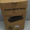 OPNICE Desk Organizers and Accessories, 2-Tier Computer Monitor Stand Riser with Drawer and 2 Pen Holders, Laptop Stand, Office Desk Accessories & Office Decor for Women, Pink 