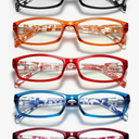 Reading Glasses for Women Men- Blue Light Blocking Spring Hinge Computer Readers Anti Glare UV Eyeglasses