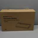 Bonsenkitchen Vacuum Sealer Machine, Stainless Steel Food Sealer Vacuum Sealers with 1 Roll & 5 Bags, 5 Food Vacuum Modes, Built-in Cutter & Bag Storage (Silver Black)