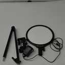 UBeesize 10" Key Light for Streaming, Desk Ring Light with Adjustable Arm (1 Pack), Zoom Lighting for Home Office, Gaming, Podcast, Video Calls, and Recording