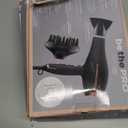 INFINITI PRO by CONAIR Hair Dryer, 1875W Blow Dryer with Diffuser and Concentrator, Ceramic Technology, 3 Heat & 2 Speed Settings, Cold Shot Button, Black