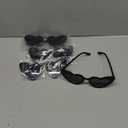 4 Pack Heart Sunglasses Vintage Cat Eye Heart Glasses Retro Bachelorette Bride Sunglasses Bulk for Women