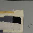 Woven Tufted Boho Throw Pillow Cover, Modern Decorative Geometric Irregular Black Ivory Yellow Striped Lines Cushion, Farmhouse Tribal Pillowcases for Couch Sofa Bedroom Living Room, 18 x 18 Inches