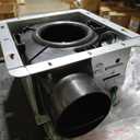 Tech Drive Bathroom fan 110 CFM, 1.5Sone No Attic access Needed Installation,Very Quiet Bath Ventilation and Exhaust Fan, Ceiling Mounted Fan,White Plastic Grille