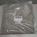 Color&Geometry Ultra Thin Indoor Door Mat, (FOLD) 24"x36", Light Brown Linen