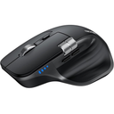 TECKNET Wireless Mouse, Bluetooth Mouse (BT5.3/5.0 & 2.4G) Rechargeable Ergonomic Optical Mouse with 6 Adjustable DPI, Side Scroll, Quiet Clicks, USB A Receiver, 7 Buttons, Wide Compatibility - Black