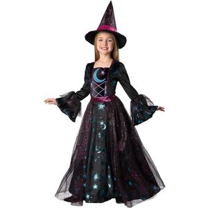 Seasons Girls Light Up Deluxe Moonlight Witch Costume (S(4-6))