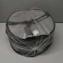 Aufind 12" 2 Pack Pie Carrier with Lid and Insulated Food Carrying Case Bag, Reusable Food Storage Containers for Pies, Cheesecake, Pizza, Nuts Fruit (Light gray)