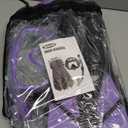 Snorkeling Gear for Adults Men Women,4 in 1 Snorkel Set with Panoramic View Diving Mask Anti-Fog Anti-Leak,Dry Top Snorkel,Fins and Travel Bag for Swimming,Snorkeling and Travel Diving (ML/XL, PURPLE)