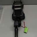 D883 RC Crawler Pickup Truck, 1:18 Scale 4WD Off-Road RC Rock Crawler with LED Lights and 2 Rechargeable Batteries for Adults (Gray)