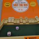 Regal Games Shut The Box - Fun Table Math Game with Wooden Board for Adults & Kids - 12 Spots Dice Game with 2+ Player Games - Ideal for Game Night, Travel - (Ages 8+)