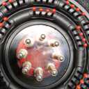 Electric Hair Brushes Upgrade Hair Oil Applicator，IPX7 Waterproof Head Massager Scalp Shiatsu Cordless Hair Scalp Massager