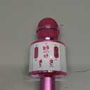 Move2Play, Kids Karaoke Microphone | Includes Pre-Loaded Songs & Bluetooth | Kids Birthday Party Gift | Toy for All Ages 2, 3, 4, 5, 6+ Year Old Girls, Boys & Toddlers (White/Pink)