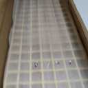 2 Pcs 39.2x10.7x1.5 Fiberglass Stair Tread Drain Grating Grit Top