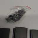 4PACK 10 Inch Heavy Duty Piano Hinge, Black Stainless Steel Continuous & Piano Hinge, 2" Open Width, for Cabinet Door Cases Woodworking Wood Furniture Tool Storage Boxes with 40 Pcs Screws