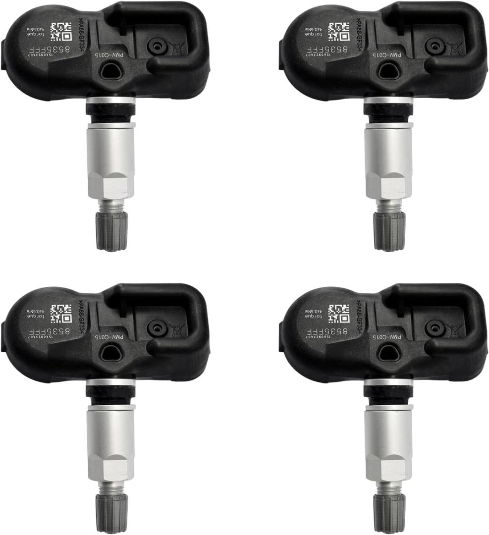 TPMS Sensor,315MHZ Tire Pressure Monitor System for Toyota| Lexus 4Pack Replaces#4260706030 PMVC015