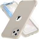 ORETECH for iPhone 11 Pro Case, with [2 x Screen Protectors] [10 Ft Military Grade Drop Test] [Camera Protection] 360 Shockproof Slim Thin Phone Case iPhone 11 Pro Cover 5.8" - Stone