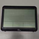 WallarGe Atomic Digital Wall Clock Battery Operated, Self-Setting, Large Display with Temperature, Date, Day of The Week, Silent Wall Mount Digital Clock, 4 Time Zones, DST (8.5 inches)