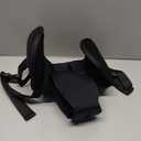 Travel Pillows for Airplanes, Airplane Pillow for Long Flight, Airplane Head Strap with Eye Mask for Sleep, Travel Neck Pillow for Car Road Trip, 360 Support Headrest, Stop Bobblehead, Black