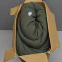 Bedsure Twin/Twin XL Comforter Set, Dark Green Soft Prewashed Bedding for All Seasons, 2 Pieces GentleSoft Bed Set, 1 Lightweight Comforter (68"x88") and 1 Pillowcase (20"x26")