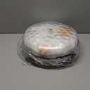 Casia Flush Mount Ceiling Lights, 2-Light Farmhouse Close to Ceiling Light, Hammered Glass Industrial Ceiling Lighting Fixture for Kitchen Hallway Living Room Stairwell (Oil Rubbed Bronze, 12.6" W)