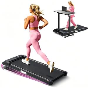 Walking Pad Treadmill with Handle Bar and Incline, 0.6-7.6MPH Electric Treadmill for Home Small, 350LB Mini Small Treadmills with Handles, 3.0HP Portable Treadmills for Home Exercising, Model V305