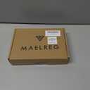 M MAELREG Golf Polo Shirts for Men Stripe Performance Moisture Wicking Dry Fit Collared Mens Polo Shirts Short Sleeve (XL)