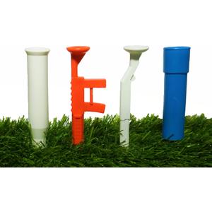 Novelty Golf Tee Unique Gun Firearm Golf Tee Fathers Day Birthdays Bachelor Parties Funny Cool Accessories for Men (Red White Blue)