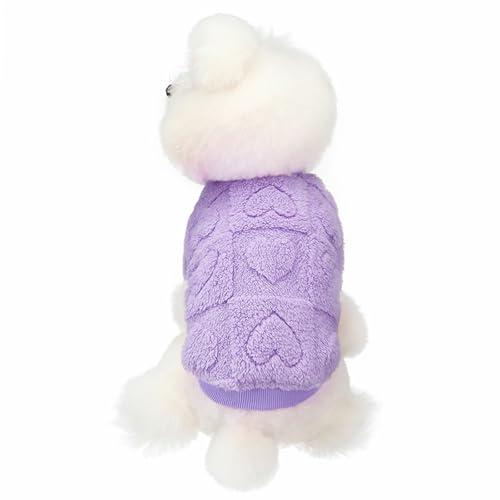 Dog Sweater Dog Clothes Heart Puppy Sweaters Christmas Sweater for Small Dogs Girl Boys Medium Dogs