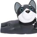 Luklan Door Stopper, Appix Doggy Stopper, Approx. 5.1 x 2.6 x 3.9 inches (13 x 6.5 x 10 cm), Hatch