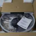 ZMISHIBO Low Profile Ceiling Fans with Lights and Remote, 20 Inch Flush Mount Ceiling Fan with Light, 3000K-6000K Dimmable Fandelier LED Fan Light, 6 Wind Speeds Black Ceiling Fans for Bedroom