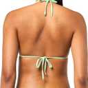 BOSS Women's Classic Triangle String Bikini Top (Green, S)