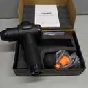 TOLOCO Massage Gun, Deep Tissue Back Massage for Athletes for Pain Relief, Percussion Massager with 10 Massages Heads & Silent Brushless Motor, Christmas Gifts for Women, Men, Black