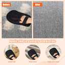Lyreh 2pcs Pet Hair Removal Gloves, Portable Electrostatic Cat & Dog Grooming Gloves with 2 Hooks Practical Pet Hair Remover Lint Mitt Suitable for Car Seats Carpets Clothes Furniture Cleaning