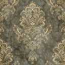 Grey Vintage Floral Peel and Stick Wallpaper for Bedroom - French Textured Damask Removable Self-Adhesive Contact Paper 17.7 in x 118 in Renter Friendly Classic Non-Woven for Living Room Farmhouse (Gray)