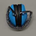 Ear Muffs for Noise Reduction: SNR27.4 Noise Cancelling Headphones for Kids Autism Sensory with Adjustable Headband - Kids Ear Protection for Monster Jam, Fireworks, Concerts, Air Shows (Blue)