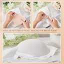 Hercicy 1 Pair Cotton Breast Forms Light Sponge Mastectomy Breast Cancer Support Bra for Women A Cup