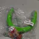 U Shape Parrot Perch Stand Toy Bird Platform Sand Paw Grinding Clean Stick Exercise Conure Budgie Cockatiel Cage Accessories (Green-Rotate)