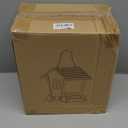 LSCQYYCCSquirrel Proof Bird Feeders for Outdoors Hanging, 5LB Capacity Metal Wild Birdfeeders Outside Hanging, Large Feeder That Attracts Cardinals, Chickadees, and More Birds-One in Blue