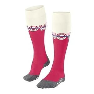FALKE Women's SK4 Advanced Ski Socks, Red (Rose 8564), 6.5-7.5