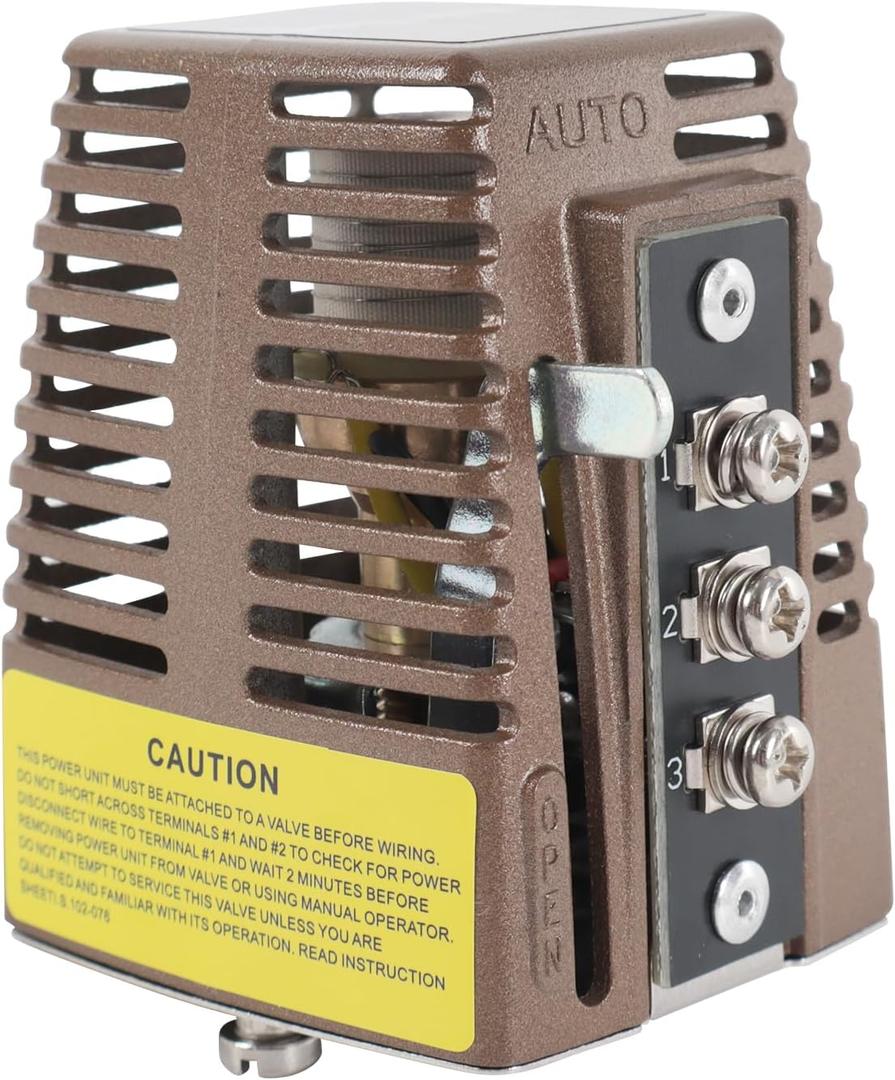 555-050RP Zone Valve Power Head Compatible with Taco 570 Series 570 571 572 573 Compatible with Taco 550 Series 555 556 557 Zone Valve Actuator 1/2" to 1-1/4" 24V Replace#555-050RP