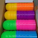 V-Opitos 24 PCS Jumbo Easter Eggs, 6 Inch Large Plastic Easter Eggs, Bulk Fillable Empty Eggs for Easter Egg Hunt, Surprise Eggs, Basket Stuffers Fillers, Easter Party Favor for Kids