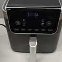 Ninja XL Air Fryer with MaxCrisp | 6.5 QT Capacity | 6-in-1 Max Crisp, Air Fry, Roast, Bake, Reheat & Dehydrate | 450°F Temp | 1750 Watts | Nonstick Basket, Crisper Plate & Recipe Guide | Grey | AF181