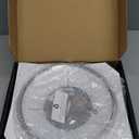 Inqibee 5 QT Hybrid Tri-Ply Stainless Steel Ceramic Non Stick Saut Pan with Lid,Induction Cooking Pot,Large Skillet,Dishwasher and Oven Safe