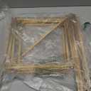 Nuptio Gold Vases for Centerpieces Wedding with Acrylic Panel - 2 Pcs 31.5 inch Tall Metal Flower Vase Flowers Stand - Elegant Bulk Weddings Decoration Table Geometric Centerpiece for Party Tables